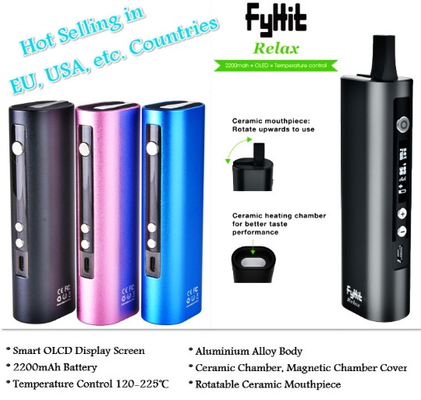 Thiết bị hóa hơi di động Buồng miệng bằng sứ 0,5g Lá thuốc lá